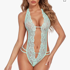 NWT!! Women’s one-piece lace bodysuit lingerie XXL